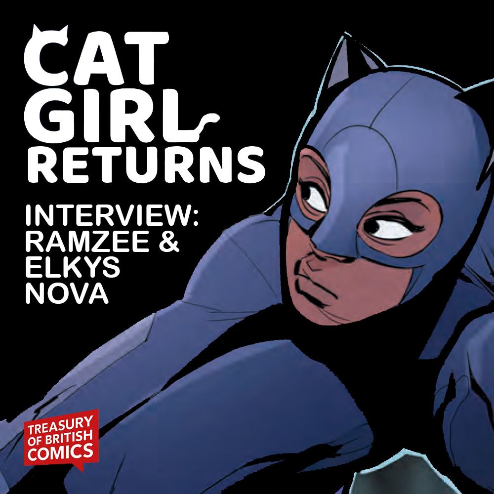 Interview: RAMZEE & Elkys Nova on bringing back Cat Girl in the Tammy & Jinty Special