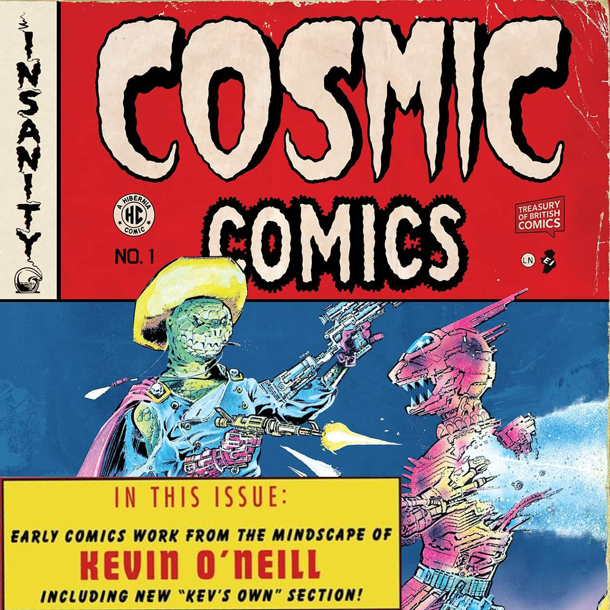 OUT NOW: Cosmic Comics is back, with an extra 28 pages from legendary creator Kevin O’Neil!