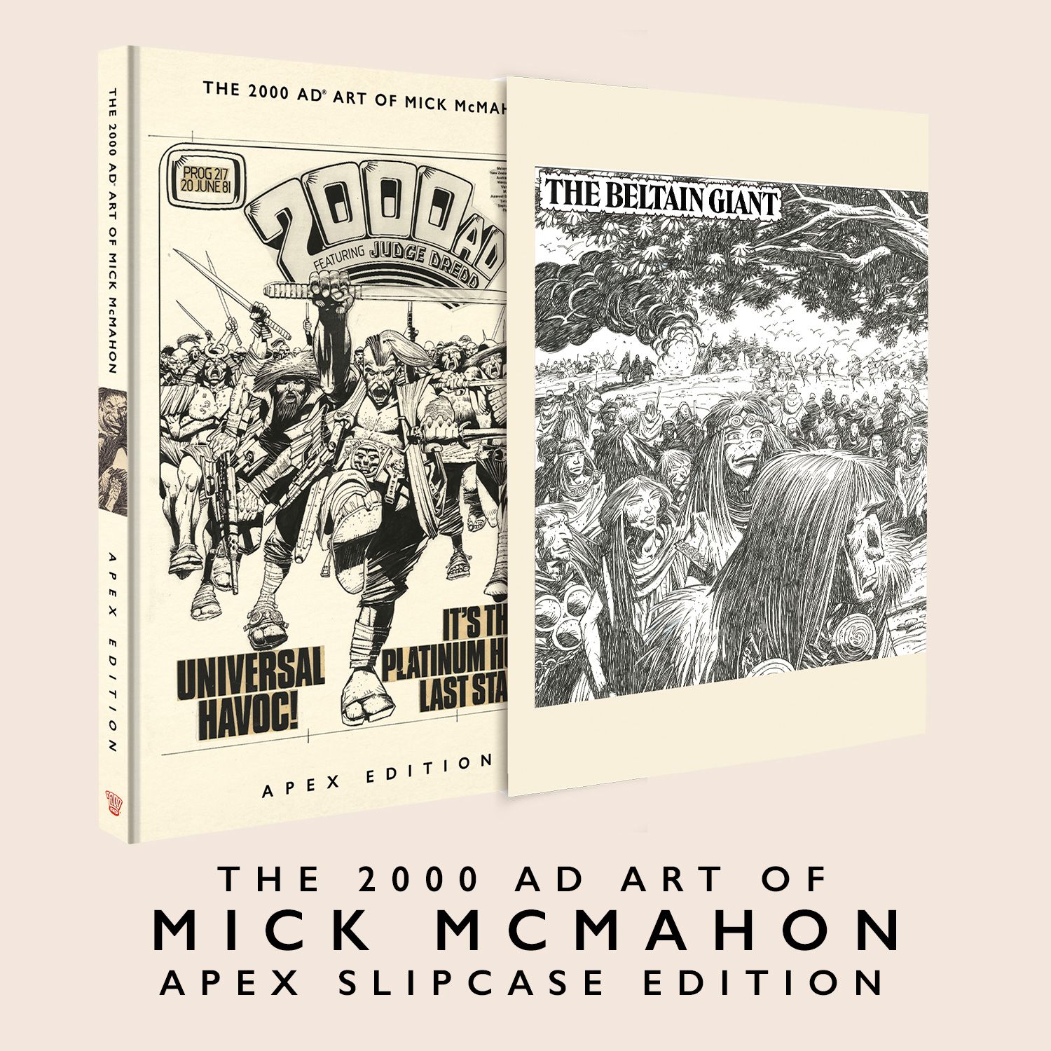 Out Now! The 2000 AD Art of Mick McMahon Apex Edition