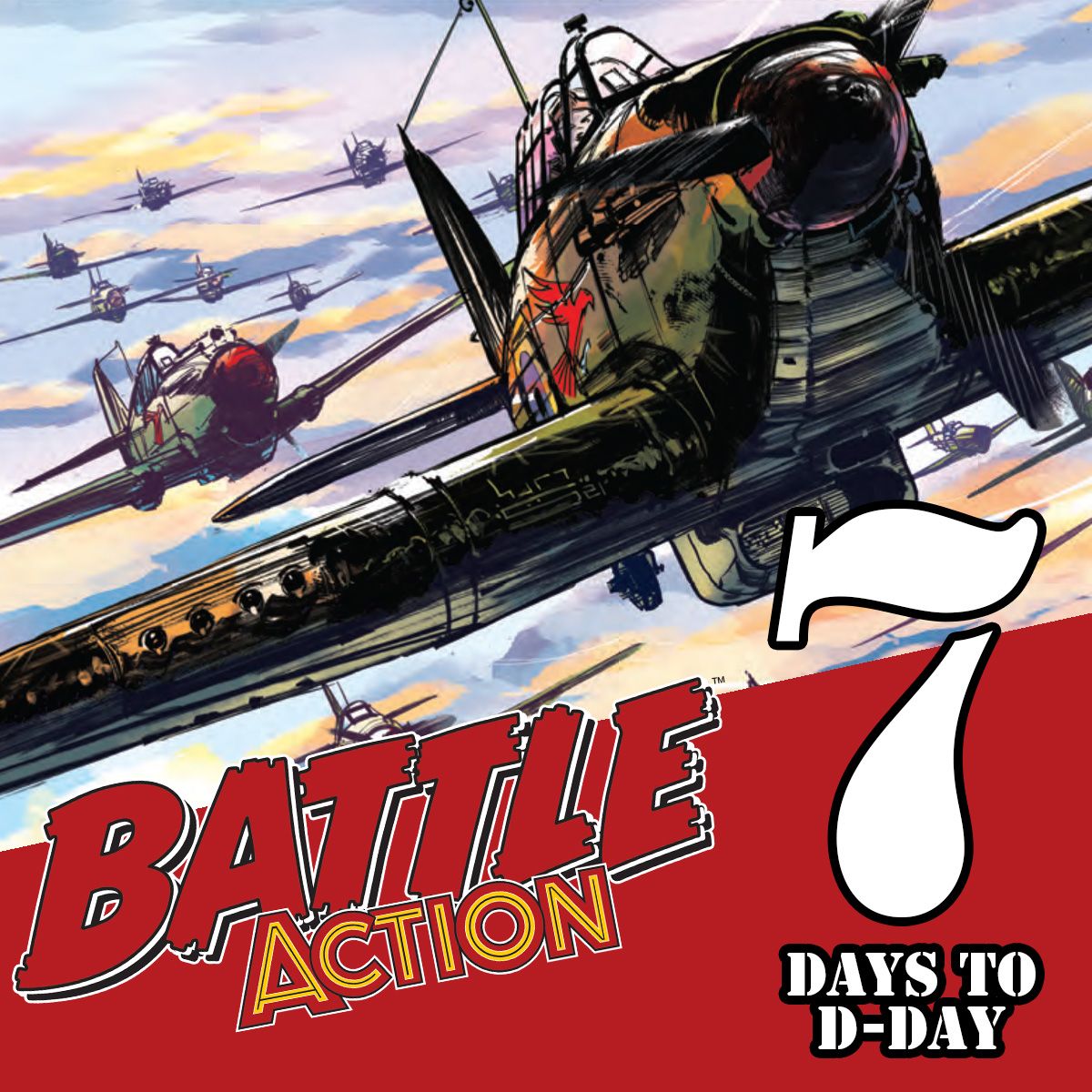 7 Days to Battle Action: meet Johnny Red and Skreamer of the Stukas!