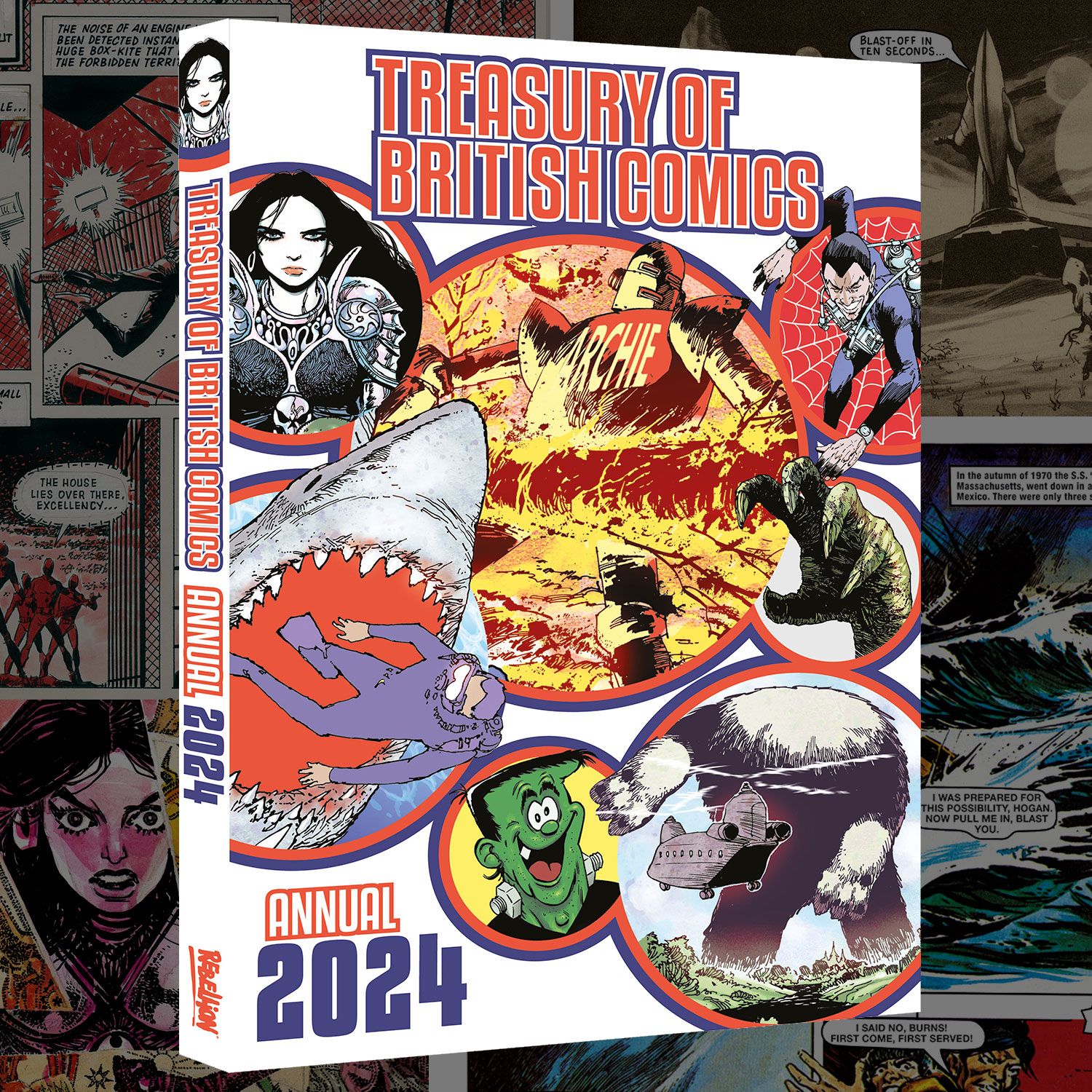 The Treasury of British Comics Annual 2024 – coming this November