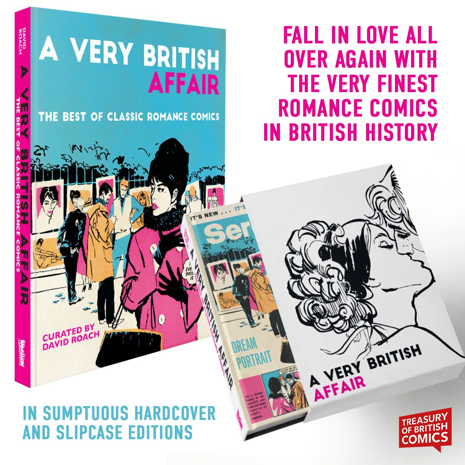 Fall in love again with A Very British Affair – pre-order the collection of Britain’s very finest romance comics