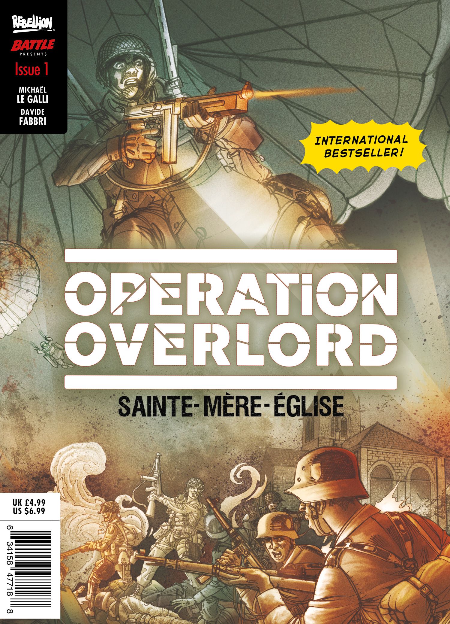 Coming to comic book stores in May – Operation: Overlord #1