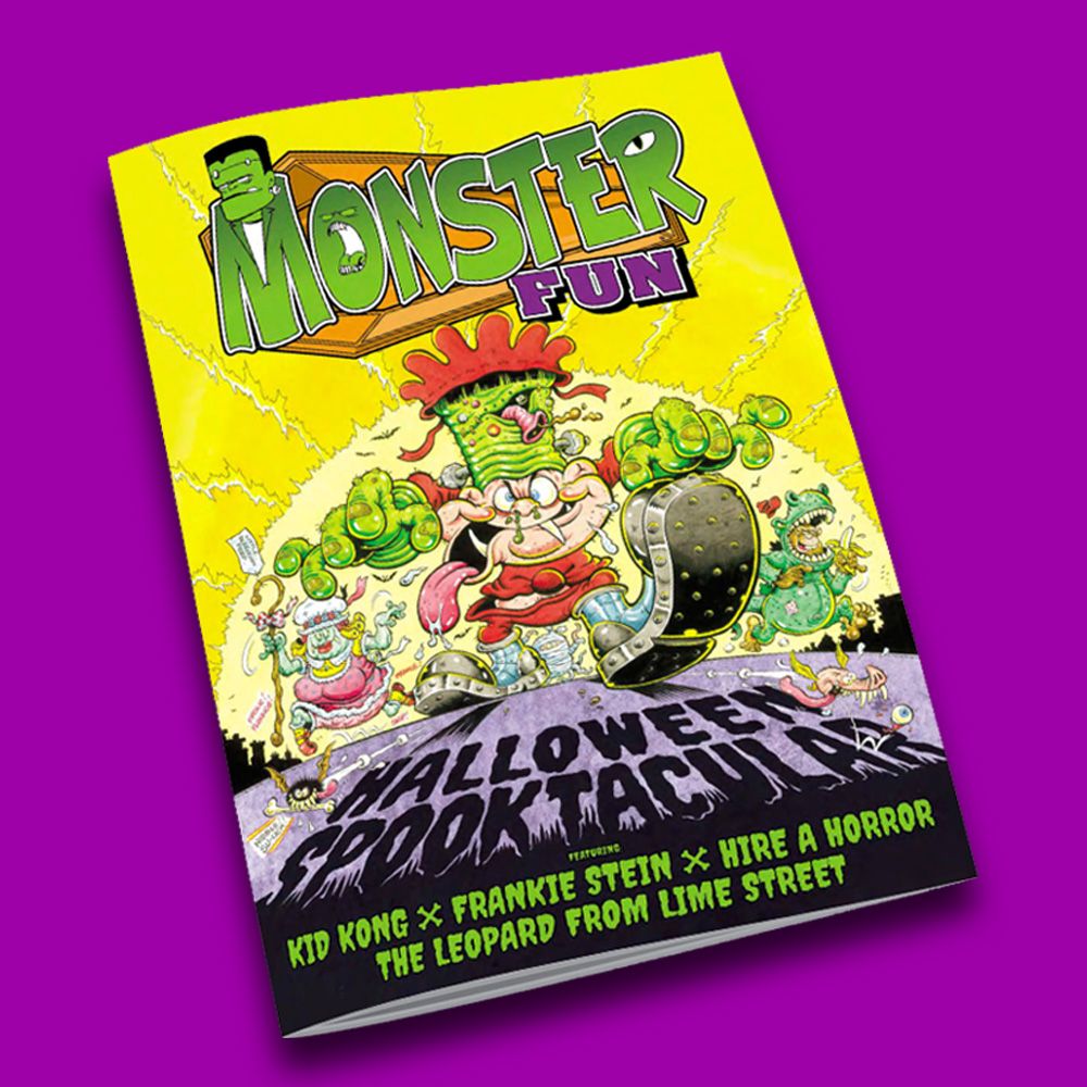 Monster Fun – Britain’s kookiest comic – out now!