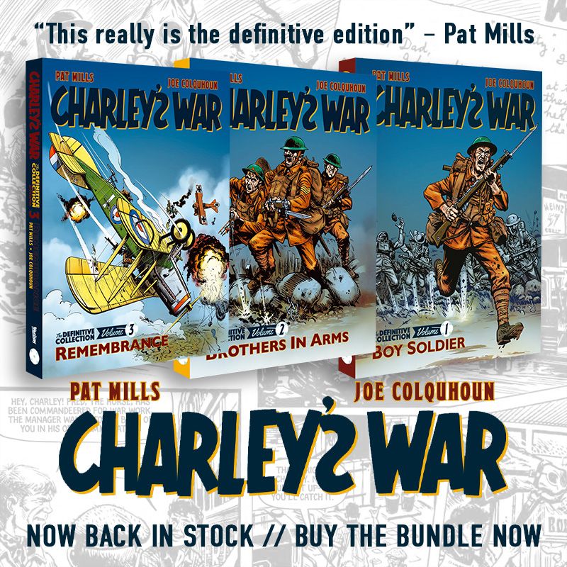 Back in stock: the definitive Charley’s War
