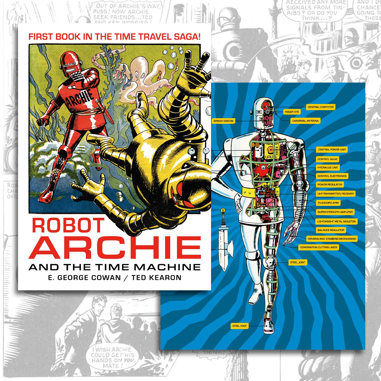 Robot Archie and The Time Machine – pre-order now