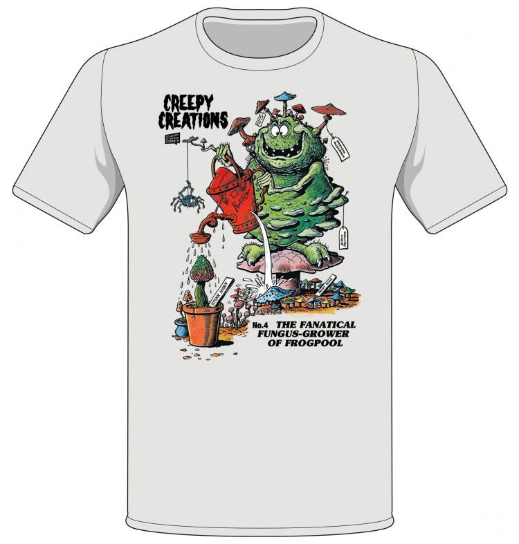 Order the first Creepy Creations T-shirt now!