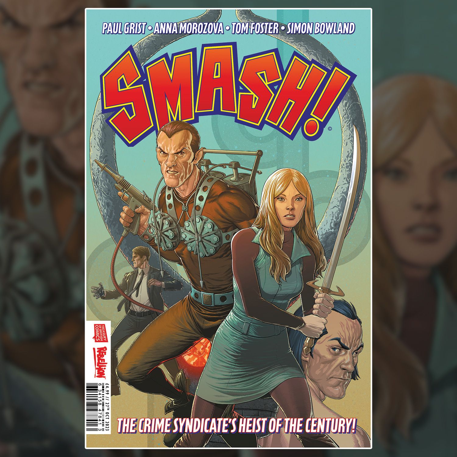Smash! – new superhero mini-series launches in October