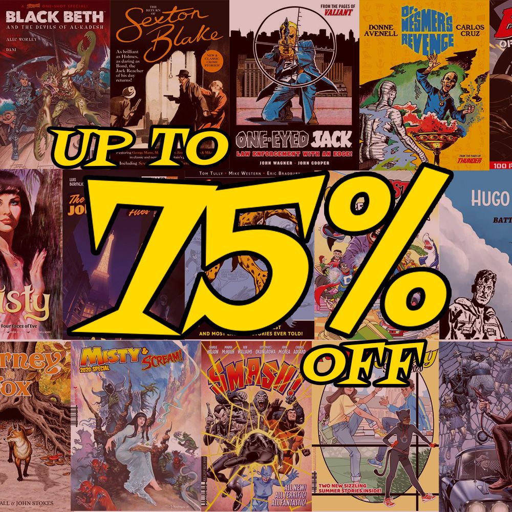 Save up to 75% on the best of British comics
