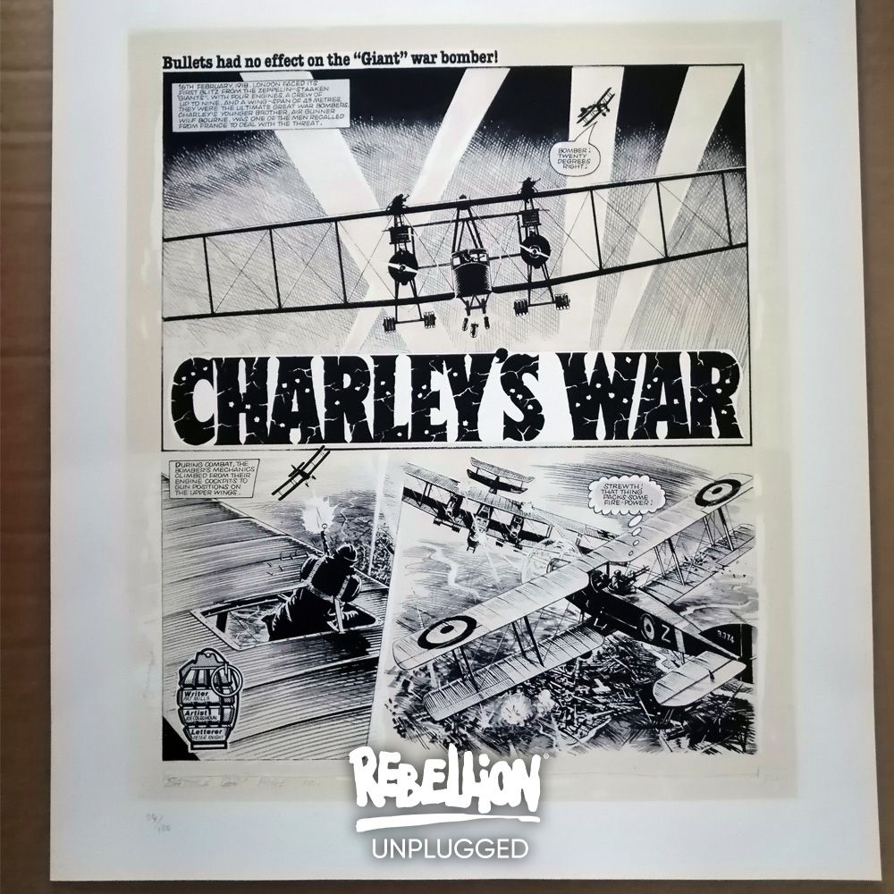 Original Charley’s War Art Limited Edition Screen Print